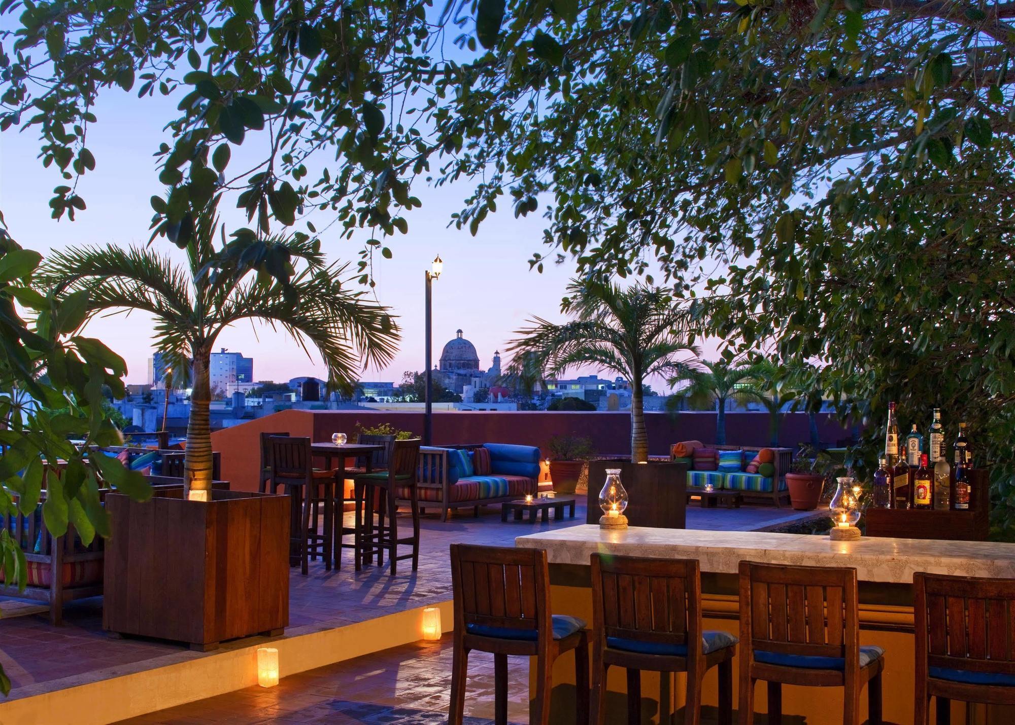 Hotel Hacienda Campeche Ristorante foto